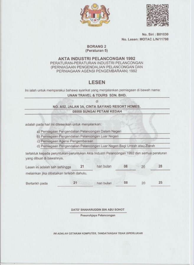 Lesen MOTAC