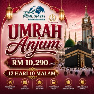 Pakej Umrah Disember 2026 - ANJUM