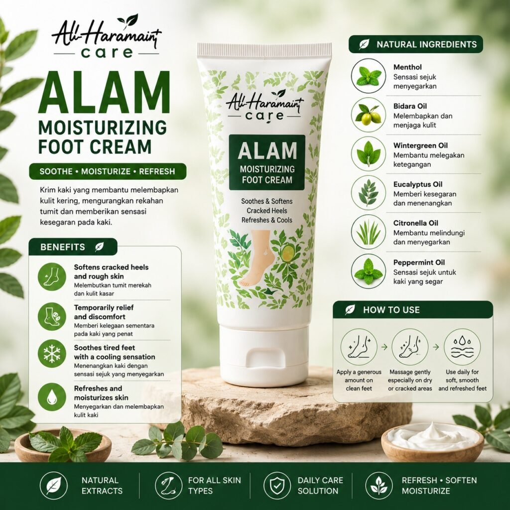 ALAM MOISTURIZING FOOT CREAM